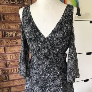 Cold shoulder dress